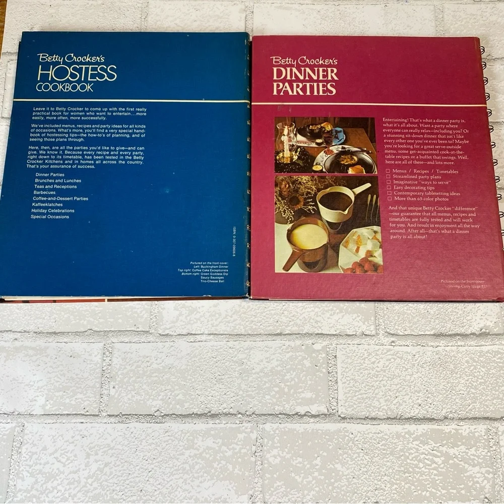 Vintage‎ Betty Crocker Cookbooks